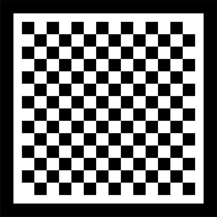棋牌格标定板