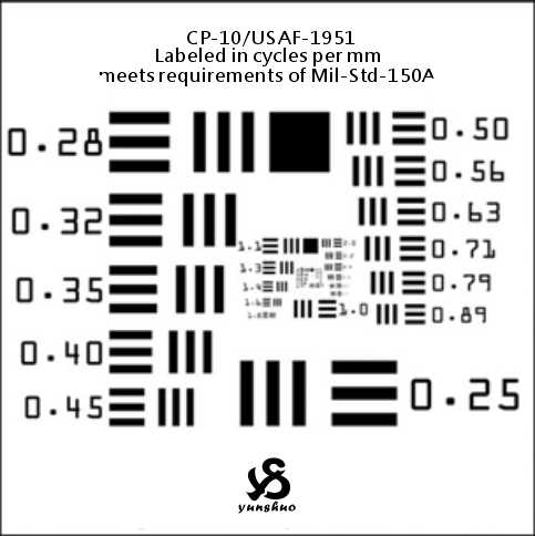 USAF-1951 直读目标板