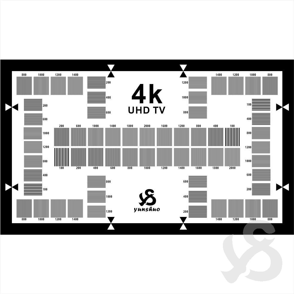4K（UHD TV）分辨率测试卡